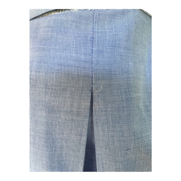 T Tahari button down embroidered lace top sz XS - Picture 4 of 7